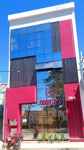Fachada da Odonto KA na Praça do Centenário em São Francisco-MG